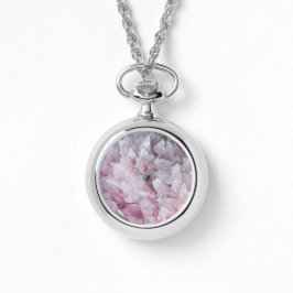 Rosa Quartz Mind Body Spirit Energy Watch Armbandsur