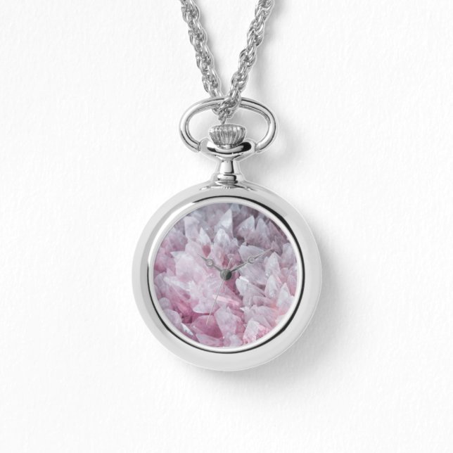 Rosa Quartz Mind Body Spirit Energy Watch Armbandsur (Framsida)