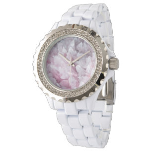 Rosa Quartz Mind Body Spirit Energy Watch Armbandsur