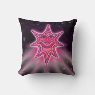 Rosa Quasar Illustration Pillow Kudde