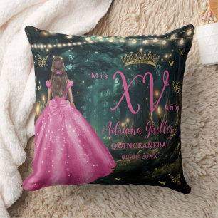 Rosa Quinceañera Bild Kudde