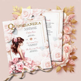  Rosa Quinceanera Ceremony Reception