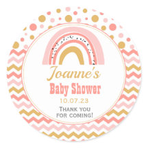 Rosa Rainbow Baby Shower
