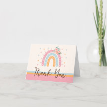 Rosa Rainbow Baby Shower Tack