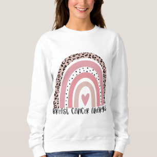 Rosa Rainbow Breast Cancer Awareness T Shirt