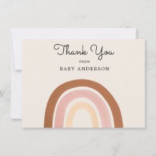 Rosa Rainbow Girl Baby Shower Tack Postcard