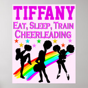 ROSA RAINBOW PERSONLIG CHEERLEADING POSTER