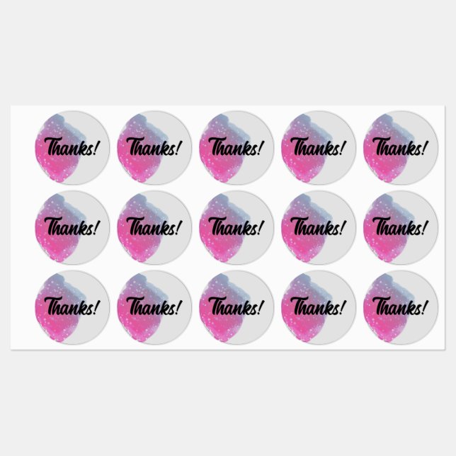 Rosa Rainbow - tack vare Business Stickers (Ark)