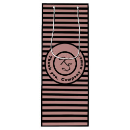 Rosa Rand Anpassningsbar Monogram & Company Namn