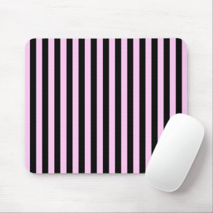 Rosa Rand, Black Rand, Stripe Mönster Musmatta