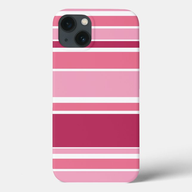 Rosa rand Fodral-Mate iphone case (Baksida)