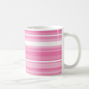Rosa rand kaffemugg