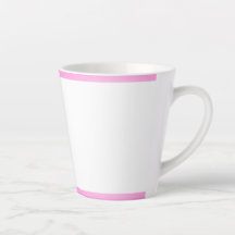 Rosa Rand Latte Mugg