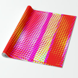 Rosa Rand Mönster Presentpapper