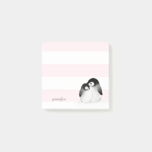 Rosa Rand Penguin Post-it® Notes Post-it Block