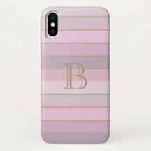 Rosa rand personlig monogram