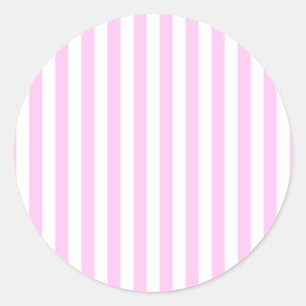 Rosa Rand, Rand, stripe Mönster, Linjer Runt Klistermärke