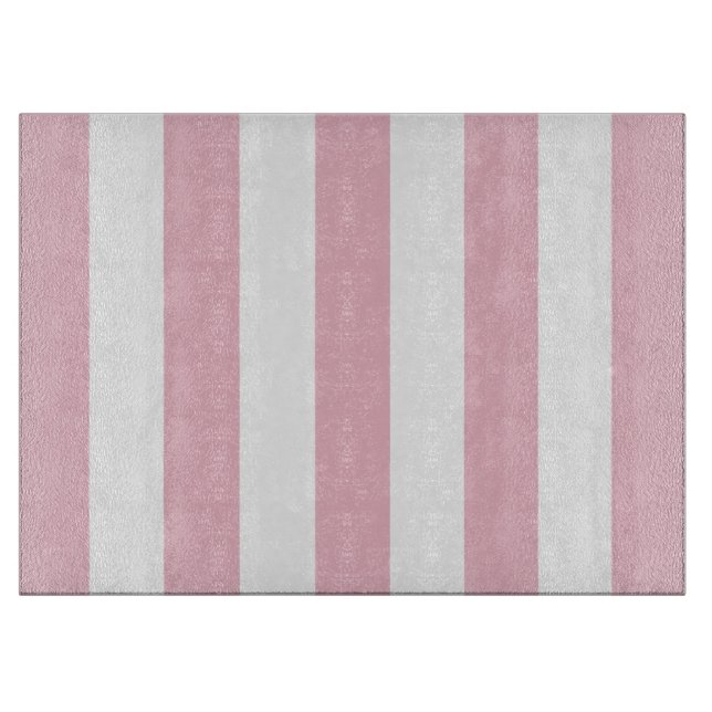 Rosa Rand, Vita Rand, Stripe Mönster (Framsidan)