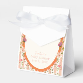 Rosa Rand Watercolor Garden Baby Shower Presentaskar