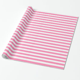 Rosa Rand Wrapping Papper Presentpapper