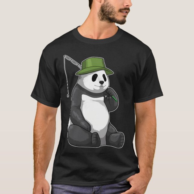 Rosa randig fisk akvarell t shirt (Framsida)