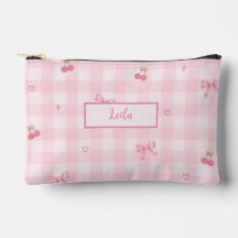 Rosa randig körsbåge skriptnamn design