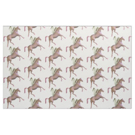Rosa Rearing Pegasus Fabric Tyg