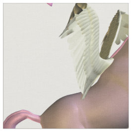 Rosa Rearing Pegasus Fabric Tyg