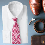 Rosa Red Brushstokes Play Mönster Modern Slips<br><div class="desc">Rosa Red Brushstokes Play Mönster Modern Manar Neck Tie har ett modernt rött,  rosa och vit plaid mönster. Perfekt som gåvor till honom för födelsedag,  jul,  helgdagar,  eller till pappa för Fars dag och bästman och brudgumm för bröllop. Designad av Evco Studio www.zazzle.com/store/evcostudio</div>