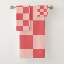 Rosa Red Checkered Gingham Mönster