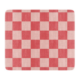 Rosa Red Checkered Gingham Mönster