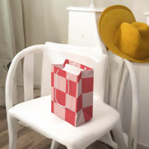 Rosa Red Checkered Gingham Mönster