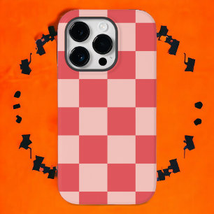 Rosa Red Checkered Gingham Mönster