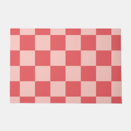 Rosa Red Checkered Gingham Mönster