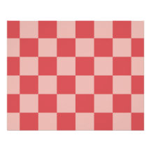 Rosa Red Checkered Gingham Mönster