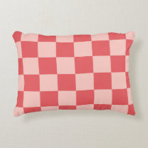 Rosa Red Checkered Gingham Mönster