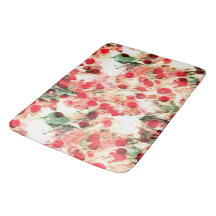 Rosa Red Dirty Polka Dot Grunge