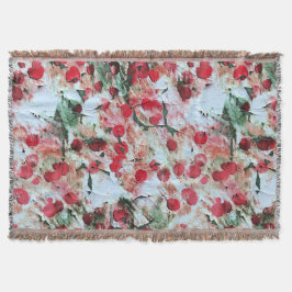 Rosa Red Dirty polka Dot Grunge Decay Filt