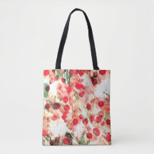 Rosa Red Dirty Polka Dot Grunge