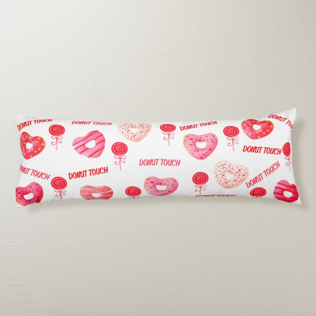 Rosa & Red DoNut Touch Body Pillow Kroppskudde (Baksidan)