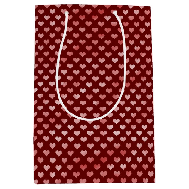 Rosa Red Hearts Ombre (Framsidan)