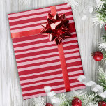 Rosa Red Rand Cute Hand plockade Quirky jul Presentpapper<br><div class="desc">Den här snygga juldesignen har hand plockade rosa rand på en röd bakgrund för ett magiskt och visuellt besök. Paletten färg är en perfekt för Julhelgen med en aning av modernt nostalgi och charm från mitten av århundradet. Den här designen koordinerar perfekt med resten av min magiska jultomtssamling. Ursprunglig utformning...</div>