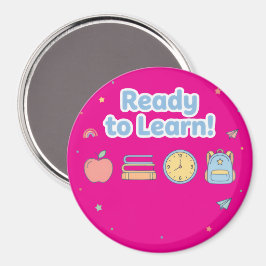 Rosa Redo att lära Söt tillbaka till skolan Magnet