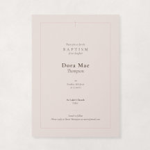 Rosa religiös dop med scalloped-kors