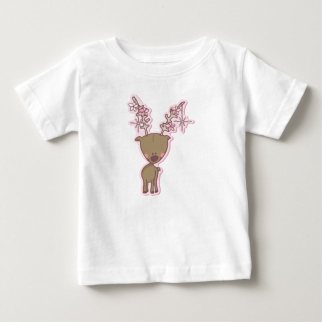 Rosa ren t-shirt (Framsida)