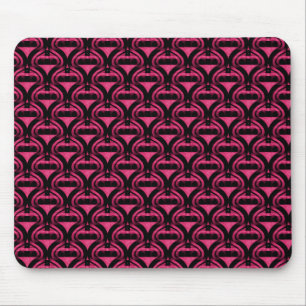 Rosa Retro Coola Mousepad Musmatta