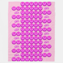 Rosa retro mönster i trendig stil med monogram