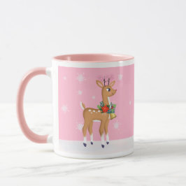 Rosa Retro Rudolph Mugg