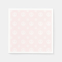 Rosa Retro Surfa Hippie Fredstecken födelsedag