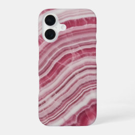 Rosa Rhodochrosite Marmor Agat Sten Mönster